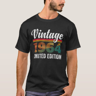 58 Year Old 58Th Birthday Vintage 1964 For Men Wom T-Shirt
