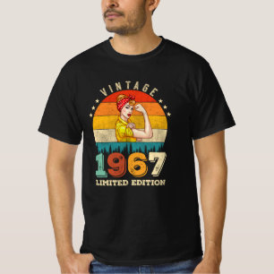 58 Year Old Bday 1967 Vintage 58th Birthday Women T-Shirt