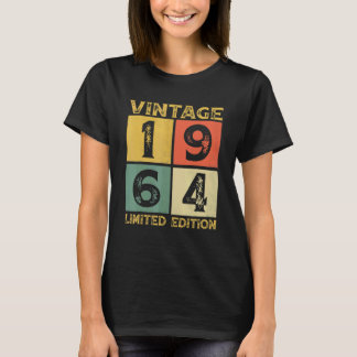 58 Year Old  Retro 1964  58th Birthday T-Shirt