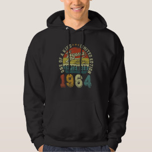 58 Years Old 58th Birthday Legend Since September  Hoodie