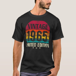 58 Years Old Vintage 1965 58th Birthday T-Shirt