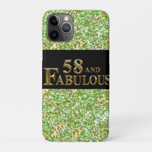58th Birthday iPhone 11 Pro Case