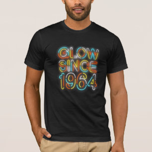 58th Birthday Glow Since 1964 Vintage Sunglasses R T-Shirt