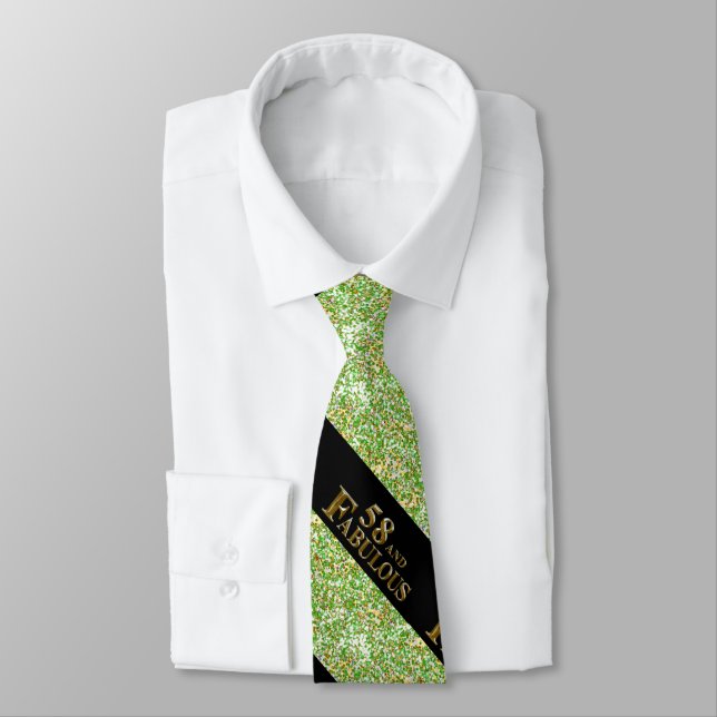 58th  Birthday  Tie (Tied)