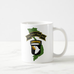 58th Scout Dog Platoon 101ID Coffee Cup