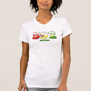 592 Area code for Guyana T-Shirt
