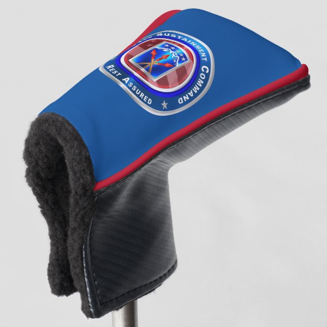 593rd Sustainment Command “Rest Assured” Golf Head Cover (3/4 Front)