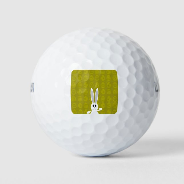 5946Easter Rabbit Golf Balls (Front)