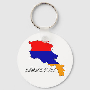 594px-Flag-map_of_Armenia_svg, ARMENIA Key Ring