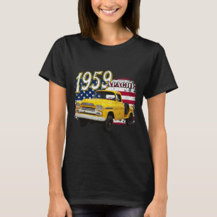 59 Apache Truck 4th Of July American T-Shirt