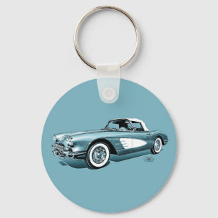 59 Corvette Key Ring
