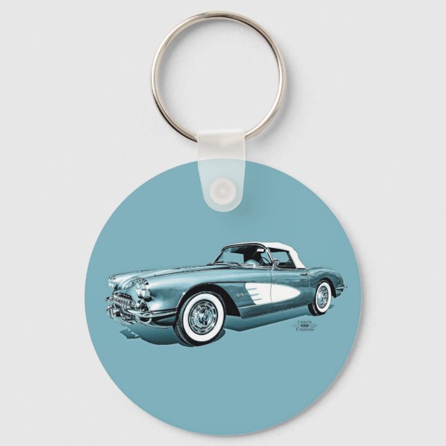 59 Corvette Key Ring (Front)
