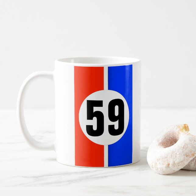 59 RACING COFFEE MUG (With Donut)