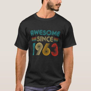 59 Years Old Bday Born In 1963 Vintage 59Th Birthd T-Shirt