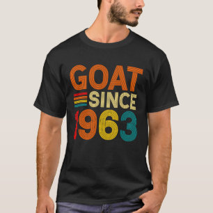 59th Birthday 59 Years Old GOAT Since 1963 T-Shirt
