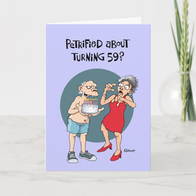 59th Birthday?...Again? Card (Front)