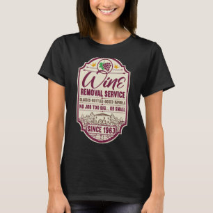 59th Birthday I Label Wine Decanter I Wine Removal T-Shirt