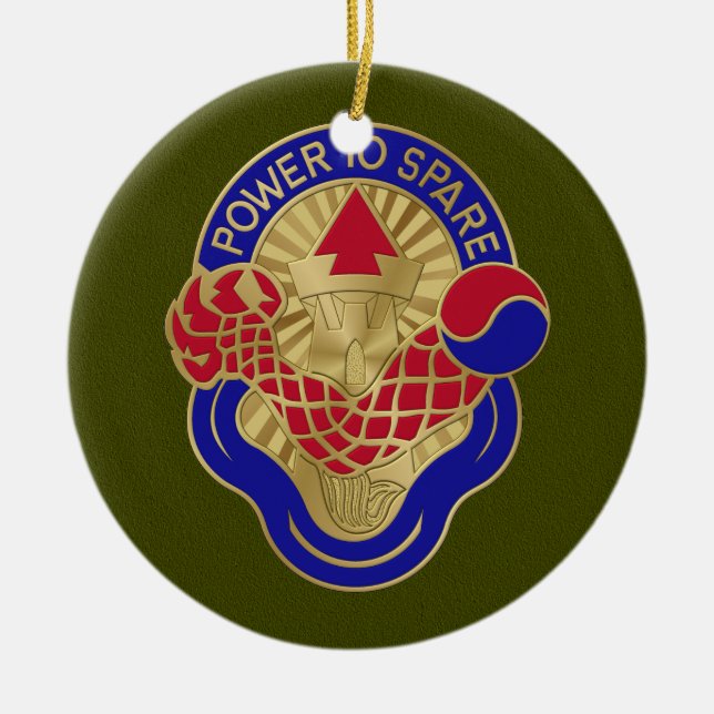 59th Ordnance Brigade Ceramic Ornament (Front)