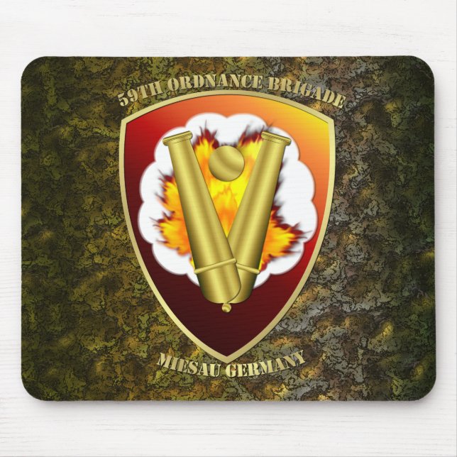 59th Ordnance Brigade Patch Mouse Pad (Front)