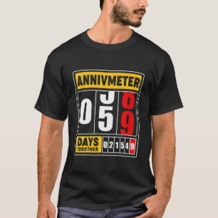 59Th Wedding Anniversary S For Parents Husband Wif T-Shirt