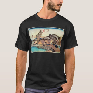 5. 保土ヶ谷宿, 広重 Hodogaya-juku, Hiroshige, Ukiyo-e T-Shirt