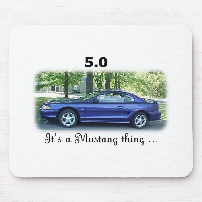 5.0 Mustang Mouse Pad (Front)