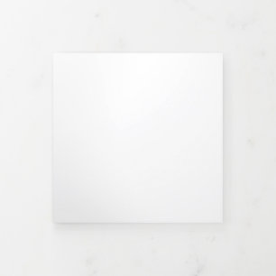 5.25" Sq Horizontal Trifold Letter Fold Invitation