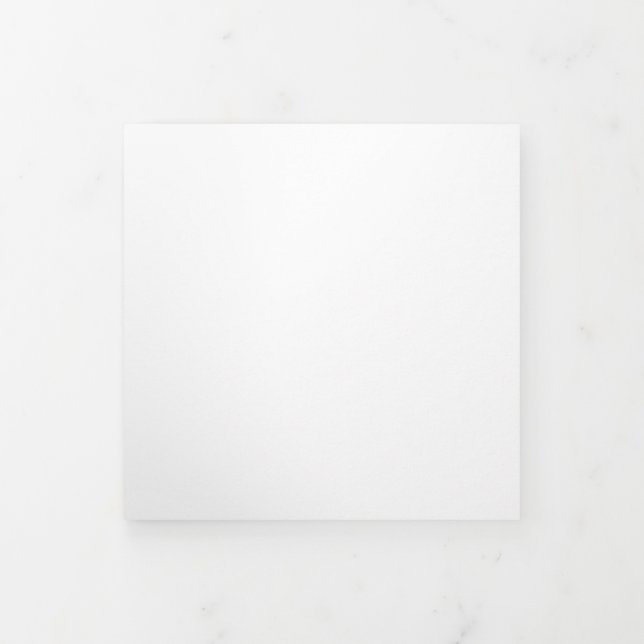 5.25" Sq Horizontal Trifold Letter Fold Invitation (Cover)