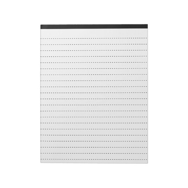 5.5" x 6" Compact Notepad with 40 Lined Pages (Rotated)