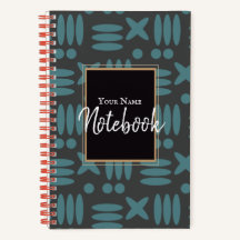 5.5" x 8.5" Customisable Spiral Notebook & Journal