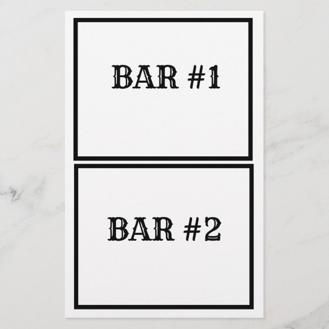 5.5" x 8.5" Flyer for candy bar wrappers (Front)