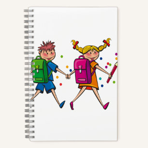 5.5" x 8.5" Spiral Noteboook Notebook