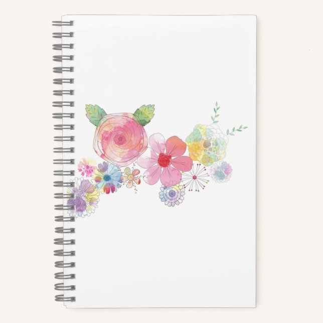 5.5" x 8.5" Spiral Noteboook Notebook (Front)