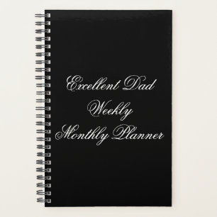 5.5"x 8 5" spiral weekly/monthly planner