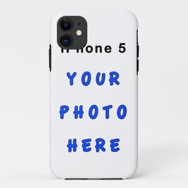 5/5S Create Your Own IPhone Covers with Your PHOTO (Back)