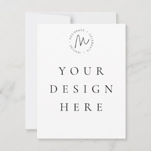5.5x4.25 Flat Card