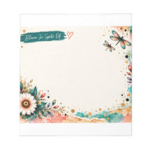 5.5x6 Notepad "Bloom In Spite Of"