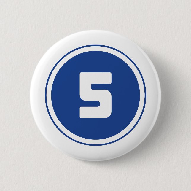 ## 5 ## 6 CM ROUND BADGE (Front)