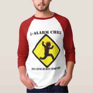 5 Alarm Chilli Men's 3/4" Raglan Shirt
