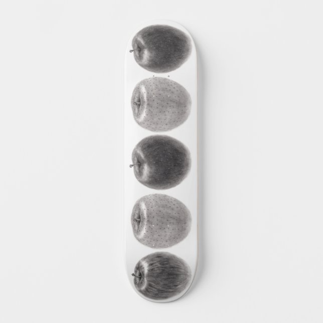 5 Apples Side Skateboard (Front)