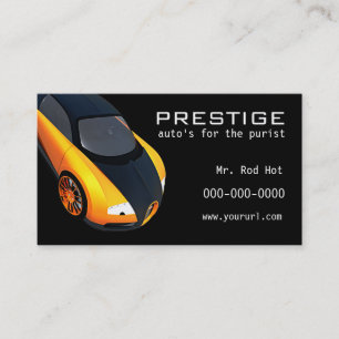 #5 Automotive Industry business card