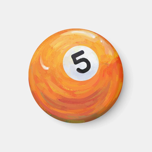5 Ball Magnet (Front)