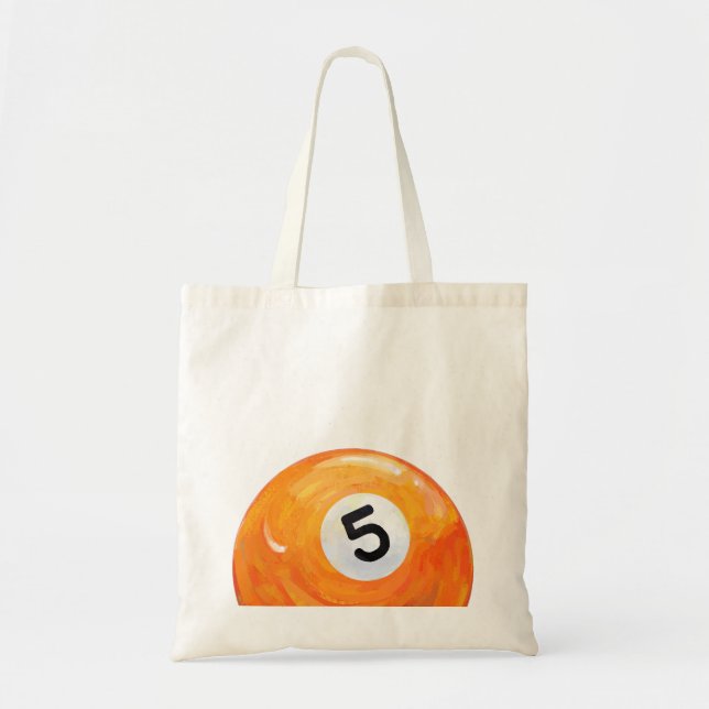 5 Ball Tote Bag (Front)