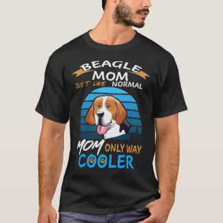 5 Beagle Mum Cooler Beagle T-Shirt
