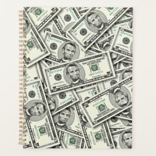 $5 Bill Money Pattern Planner