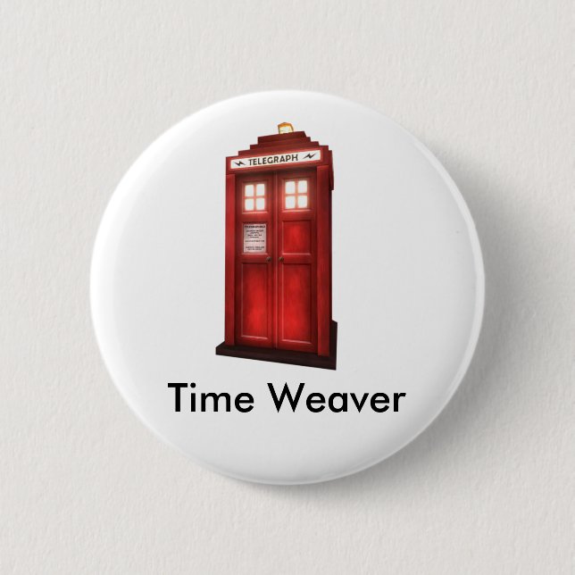 5 BOXES ''time weaver'' button (Front)