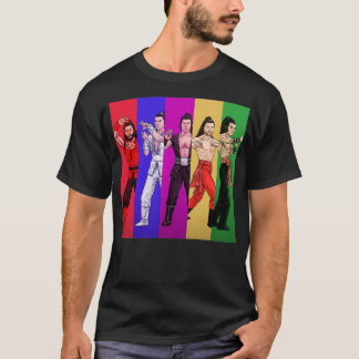 5 Deadly Venoms Colour Collage T-Shirt