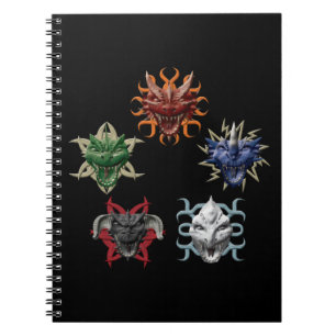 5 Dragons Notebook