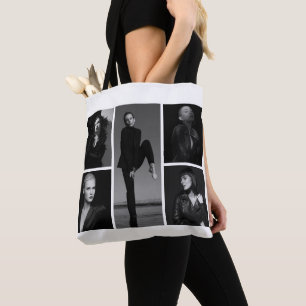 5 Editable Photo Collage Tote Bag