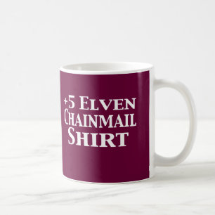 +5 Elven Chainmail Shirt Gifts Coffee Mug